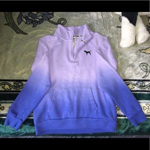 NWT Victoria’s Secret ‘Pink’ Quarter Zip